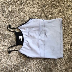 VINTAGE REEBOK work out tank top with built in bra